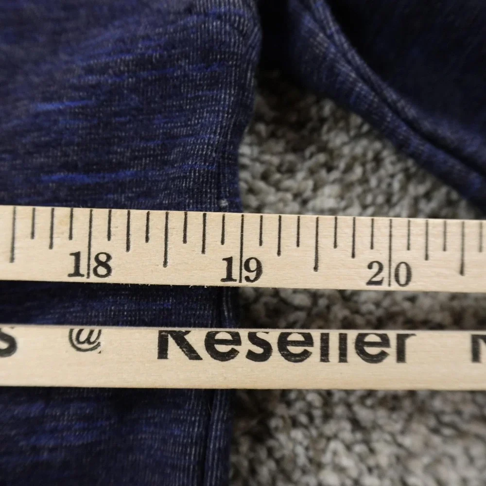 Banana Republic Hoodie Mens‎ S Blue Performance Pullover 1/4 Zip Sweatshirt Gym